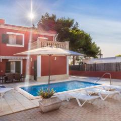 3 bedrooms villa at Llucmajor 500 m away from the beach with sea view private pool and furnished terrace
