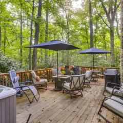 Well-Appointed Boone Home with Hot Tub and Gas Grill