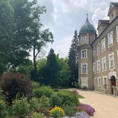 Schloss Hürbel Storchennest-Appartement - Luxury Apartment THE Stork Nest