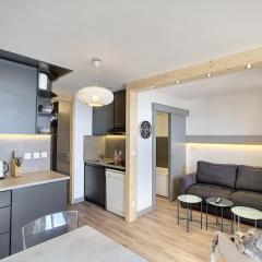 Sublime 2P 5 pers rénové, ski aux pieds, wifi - FR-1-178-2