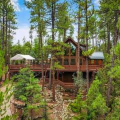 Pristine Pine Retreat with Deck and Outdoor Dining!