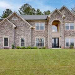 Spacious Conyers Home in Peaceful Setting!