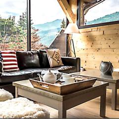 Chalet de 5 chambres a Morzine a 100 m des pistes avec terrasse amenagee et wifi