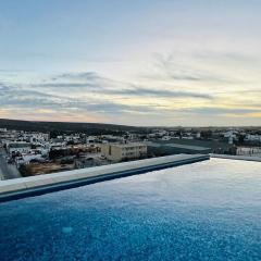 Céntrico #Condo vista al Mar con alberca 2br