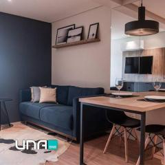 Studio excelente no Parque Una com vaga de garagem