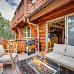 Rustic Ward Retreat with Deck and Mountain Views!
