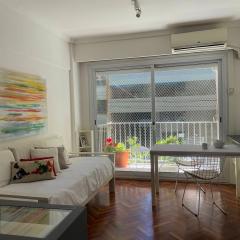 Studio Palermo Hermoso Con Balcon