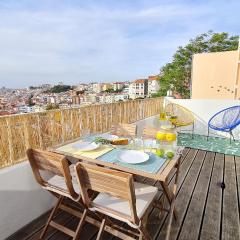 Happy Stay Lisbon - Suite with a view, private terrace & AC