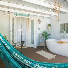Casa Loba Suite 1 with an outdoor tub
