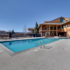 Private Balcony and Mtn Views Granby Studio!