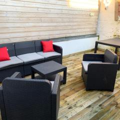 RDC avec Courette - jusqu'à 6 pers - Plage à 100m