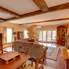 Historic New Lebanon Hideaway on 33 Private Acres!