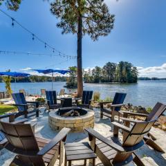 Lake Martin Retreat with Beach, Boat Dock and Fire Pit