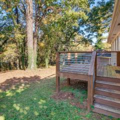 Decatur Home with Deck 8 Mi to Downtown Atlanta!