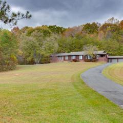 Jonesborough Home on 8 Acres with Mountain Views!