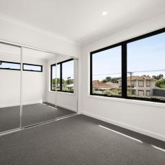 Comfortable bedroom in a beautiful suburb