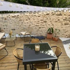 Chaleureux appartement terrasse