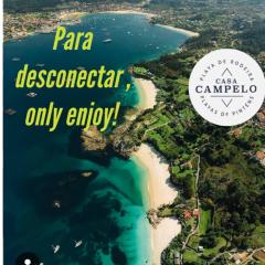Casa CAMPELO- Playas de Pinténs - CANGAS-HIO- Ría de Aldán