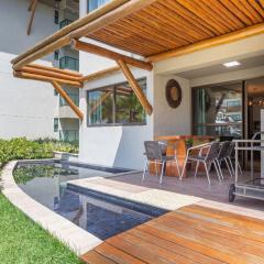 Praia Muro Alto paradisíaco, Flat de 2 quartos.