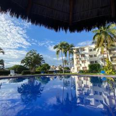 Suite las palmas excelente depa con alberca