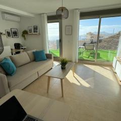 Apartamento Cervantes con terraza y vistas al mar