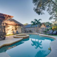 Sunny Palm Harbor Home with Private Pool and Hot Tub!