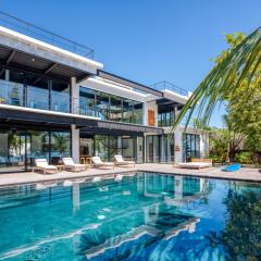 Balam Beach Villa - Modern 4 Bedroom Ocean Front Villa with Pool