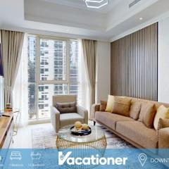Vacationer l Luxe 1 Bedroom l Downtown Dubai l Pool Access, Free Wi-Fi & Parking