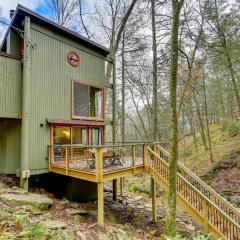 Creekside Treehouse By Delaware River