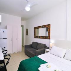 Studio silencioso para 4 pessoas em Ipanema