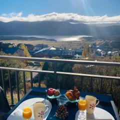 Appartement avec magnifique terrasse VUE LAC aux Angles