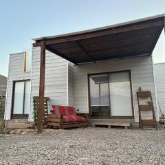 Cabaña, quincho, piscina y hermosas estrellas