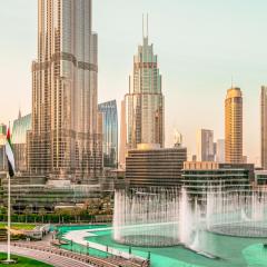 Elite Royal Apartment - Full Burj Khalifa & Fountain view - Opal - 2 bedrooms plus 1 open bedroom without partition