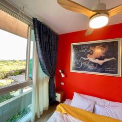 נוף לים 3 חדרים בנאות גולף בקסריה עם בריכה וחדר כושר