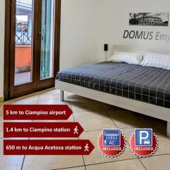 DOMUS Emy - Intero appartamento a piano terra con giardino e posto auto a Ciampino