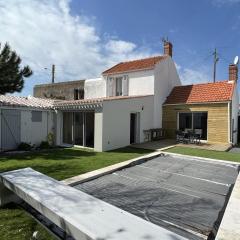 Maison de vacances avec piscine a Noirmoutier en l ile