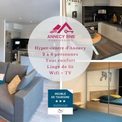 Le Globetrotteur T3 pour 4 pers 70m2 au cœur d'Annecy