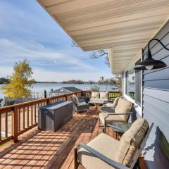 Lakefront Fox Lake Home with Furnished Deck!