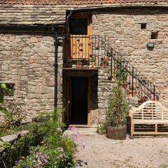 Hayloft studio in historic barn