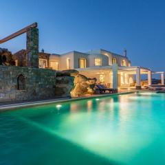 Gorgeous Mykonos Villa 12 Bedrooms Villa Nova Light Private Pool Panoramic Sea Views Elia
