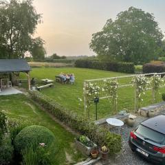 Maison et son jardin situés dans le Condroz