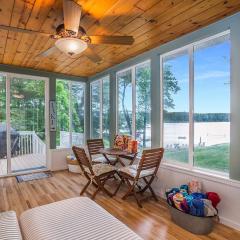 Waterfront Newaygo Cottage with Private Dock and Beach