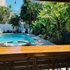Beautiful home with large pool! Close to the beach!