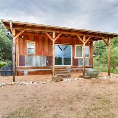 Rustic Eco-Cabin Llano River Getaway on 68 Acres!