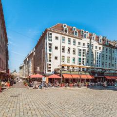 Familienapartment Münzgasse mit Blick zur Frauenkirche