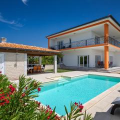 Modern villa Eva Kastel with pool near Buje