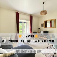 LE MANOIR - REZ DE CHAUSSEE - PARKING - WIFI - CENTRE VILLE