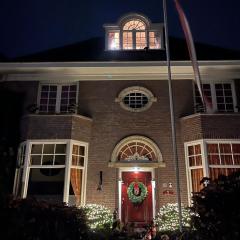 Deventer Heritage en Boutique B&B, museumhuis "De Worp", het huis met de theekoepel, logeren in authentiek historisch erfgoed