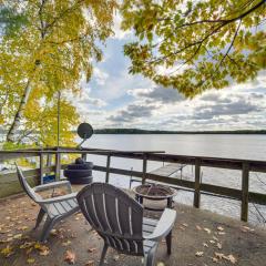 Hayward Cabin with Boat Slip and Fish House!