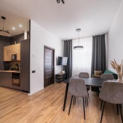 Lienes iela Gem 1BR Apartment with Fireplace in Historic UNESCO Center
